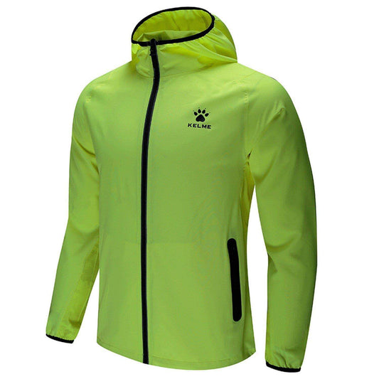 KELME Full Zipper Waterproof Training Rain Jacket - Adults - 3881203