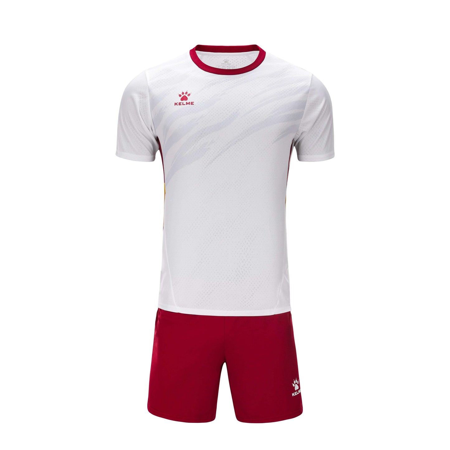white/maroon