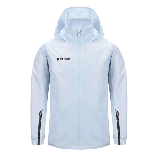 KELME Full Zipper Waterproof Training Rain Jacket - Kids - 8361WT3074