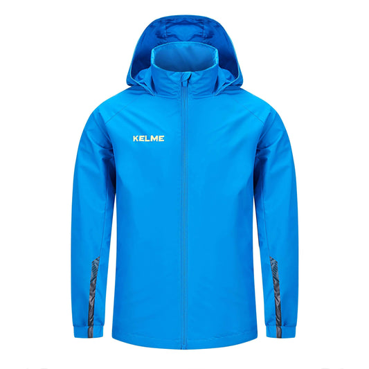 KELME Full Zipper Waterproof Training Rain Jacket - Kids - 8361WT3074
