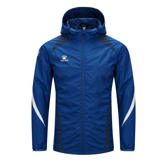 KELME Full Zipper Waterproof Training Rain Jacket - Adults - 8461WT1130