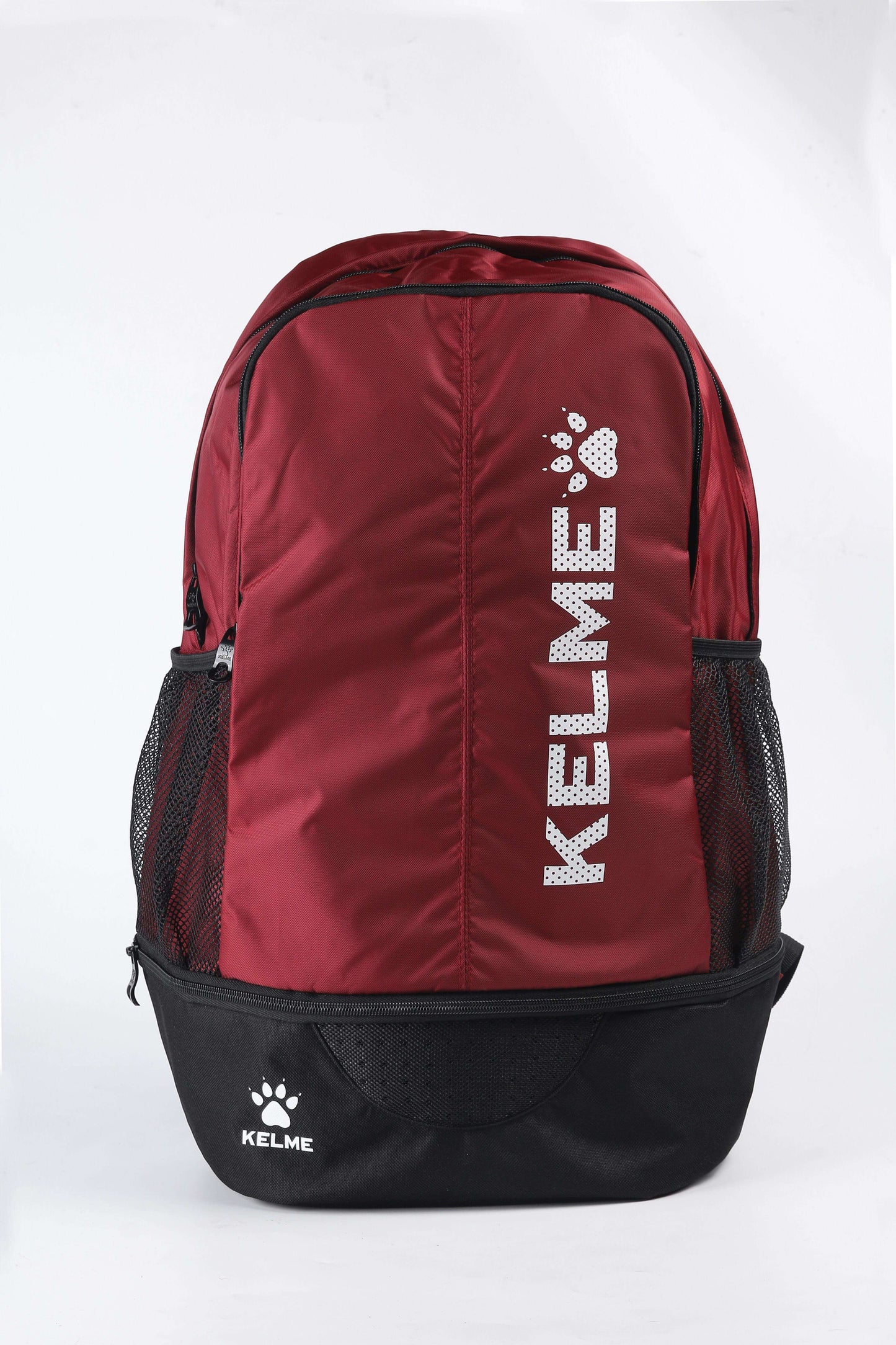 KELME Soccer Backpack Ball/Shoes Compartment Water Side Pocket - Kids and Adults - 8981020/9893020