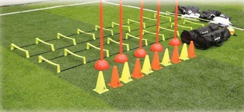 KELME Soccer Training Agility Training Kit - Beginner Level - 70pcs - K16XLQC002