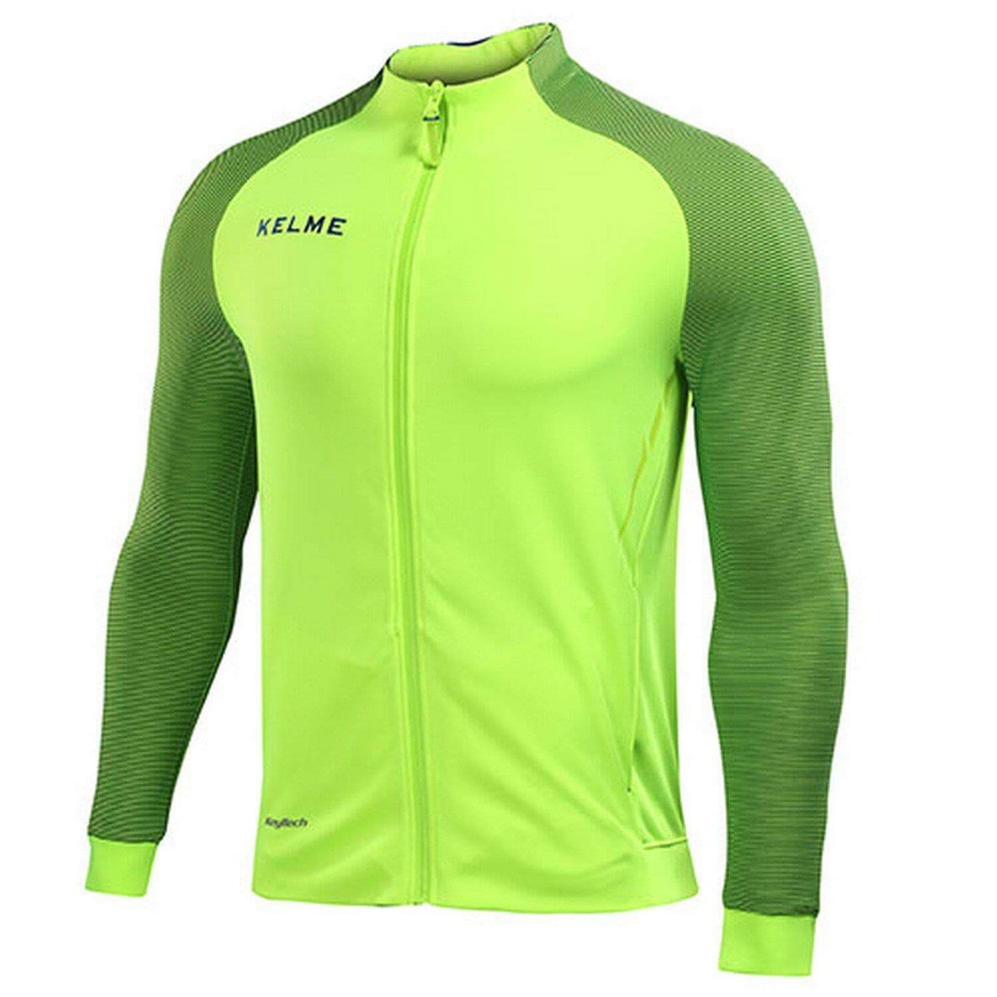 KELME Full Zipper Training Jacket Slim Fit - Kids and Adults - 3871300/3873300