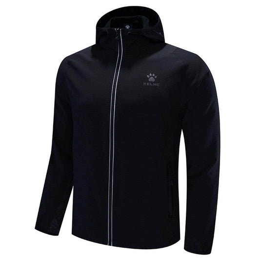 KELME Full Zipper Waterproof Training Rain Jacket  - Adults - 3881203