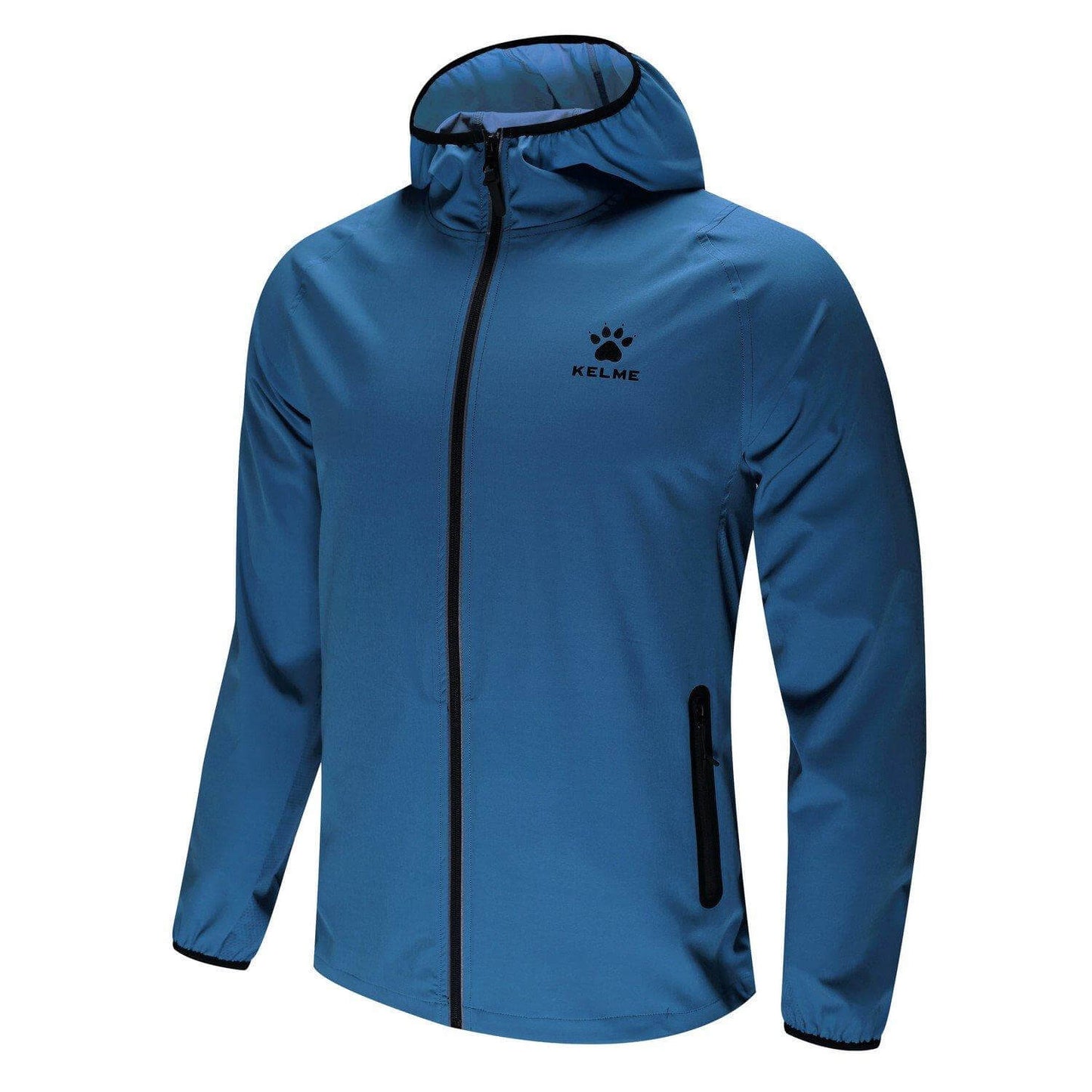 KELME Full Zipper Waterproof Training Rain Jacket  - Adults - 3881203