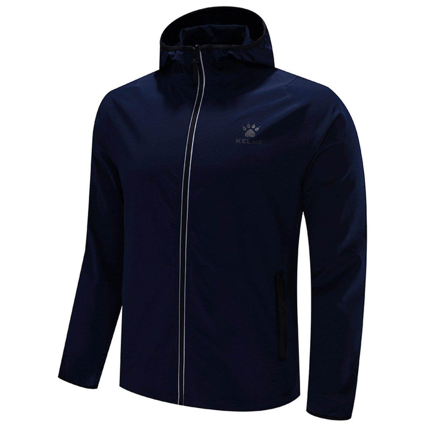 KELME Full Zipper Waterproof Training Rain Jacket  - Adults - 3881203