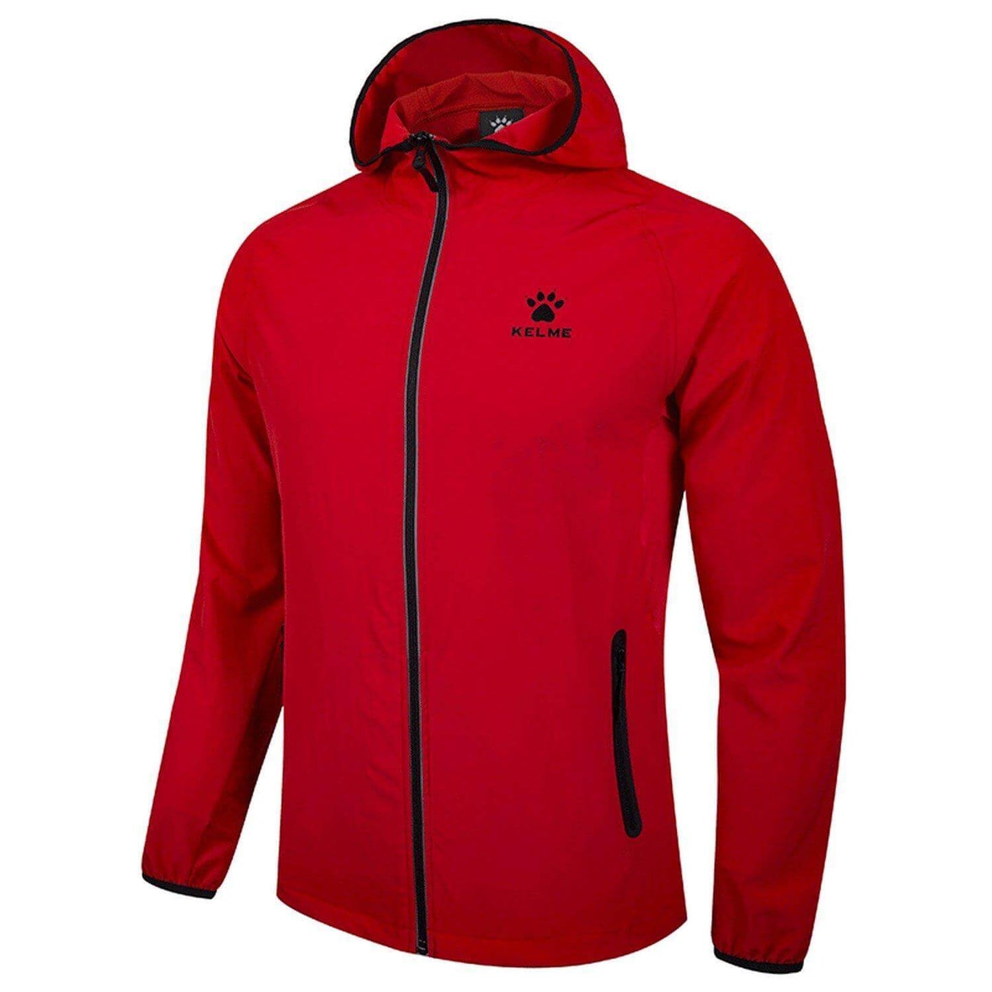KELME Full Zipper Waterproof Training Rain Jacket  - Adults - 3881203