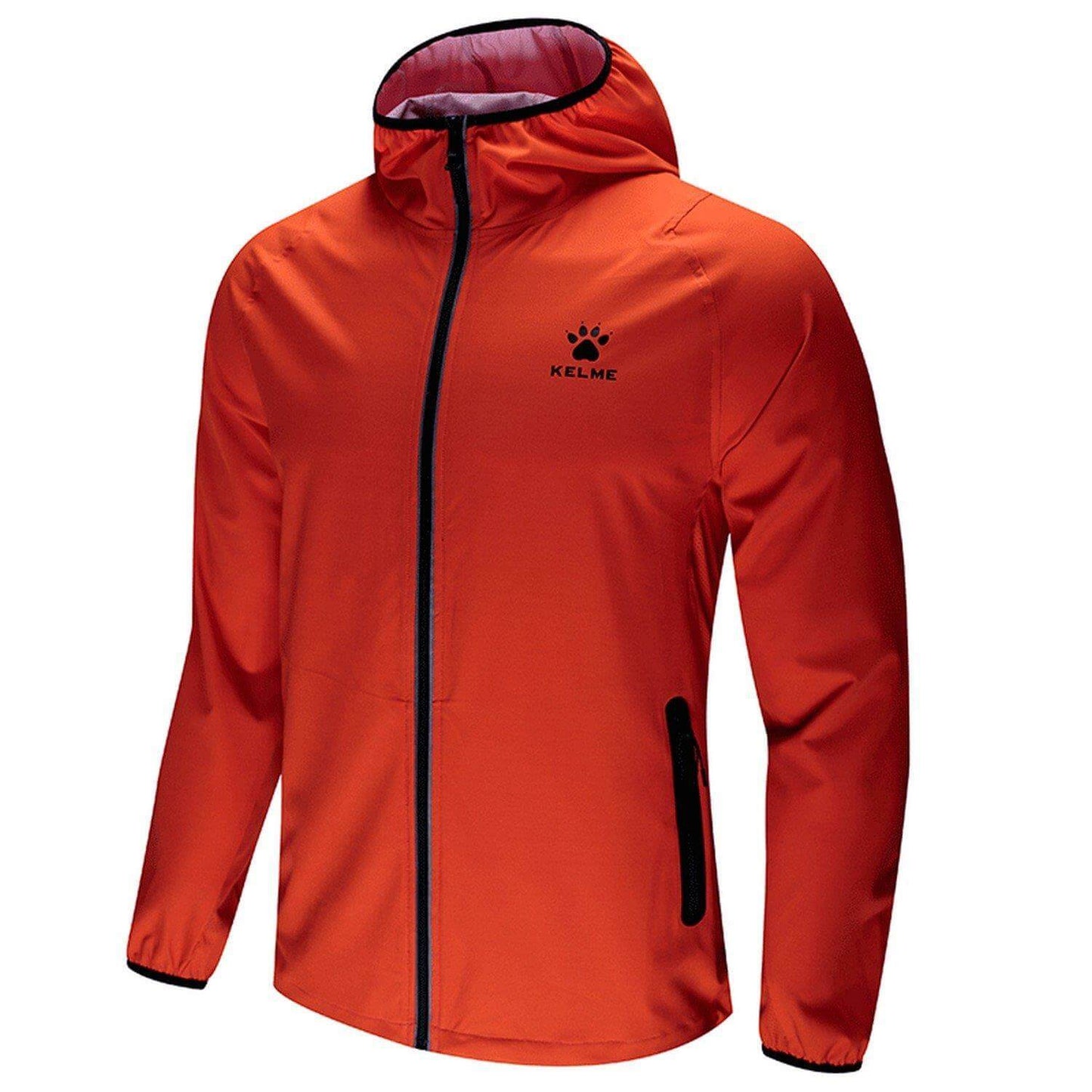 KELME Full Zipper Waterproof Training Rain Jacket  - Adults - 3881203