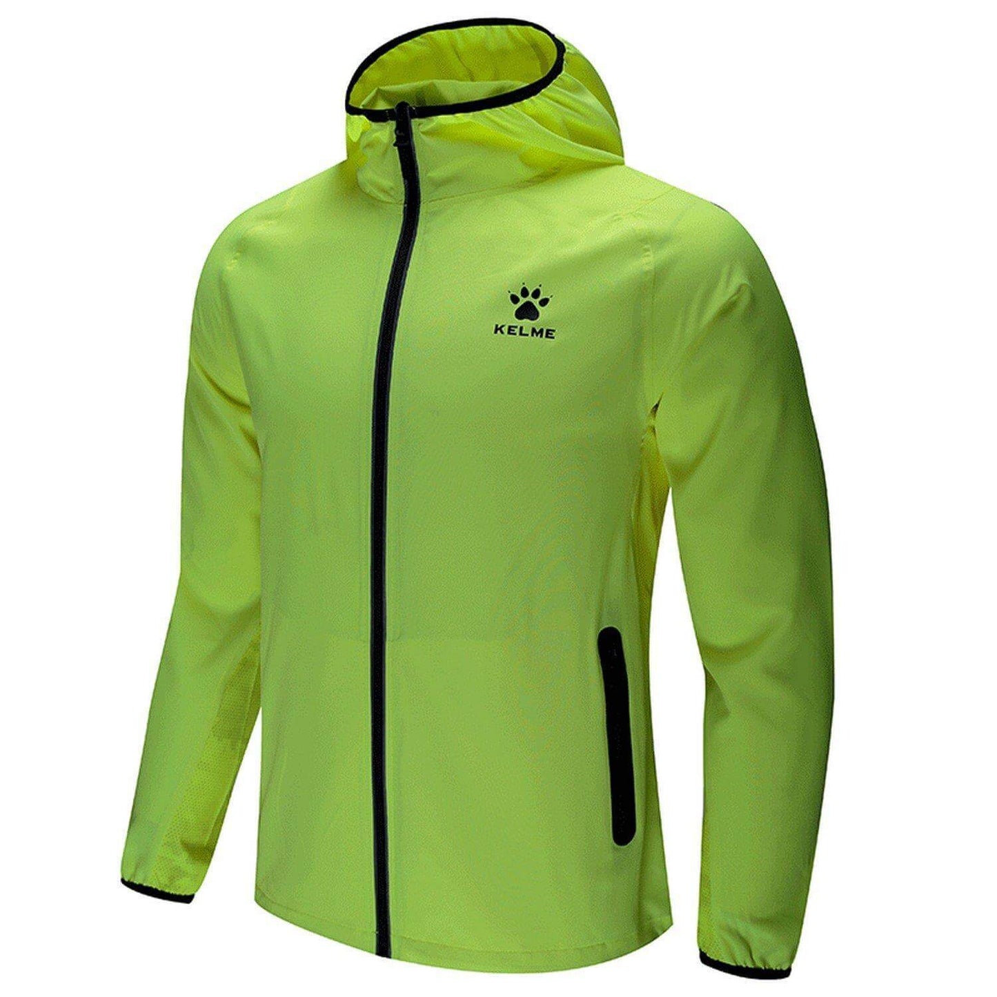 KELME Full Zipper Waterproof Training Rain Jacket  - Adults - 3881203
