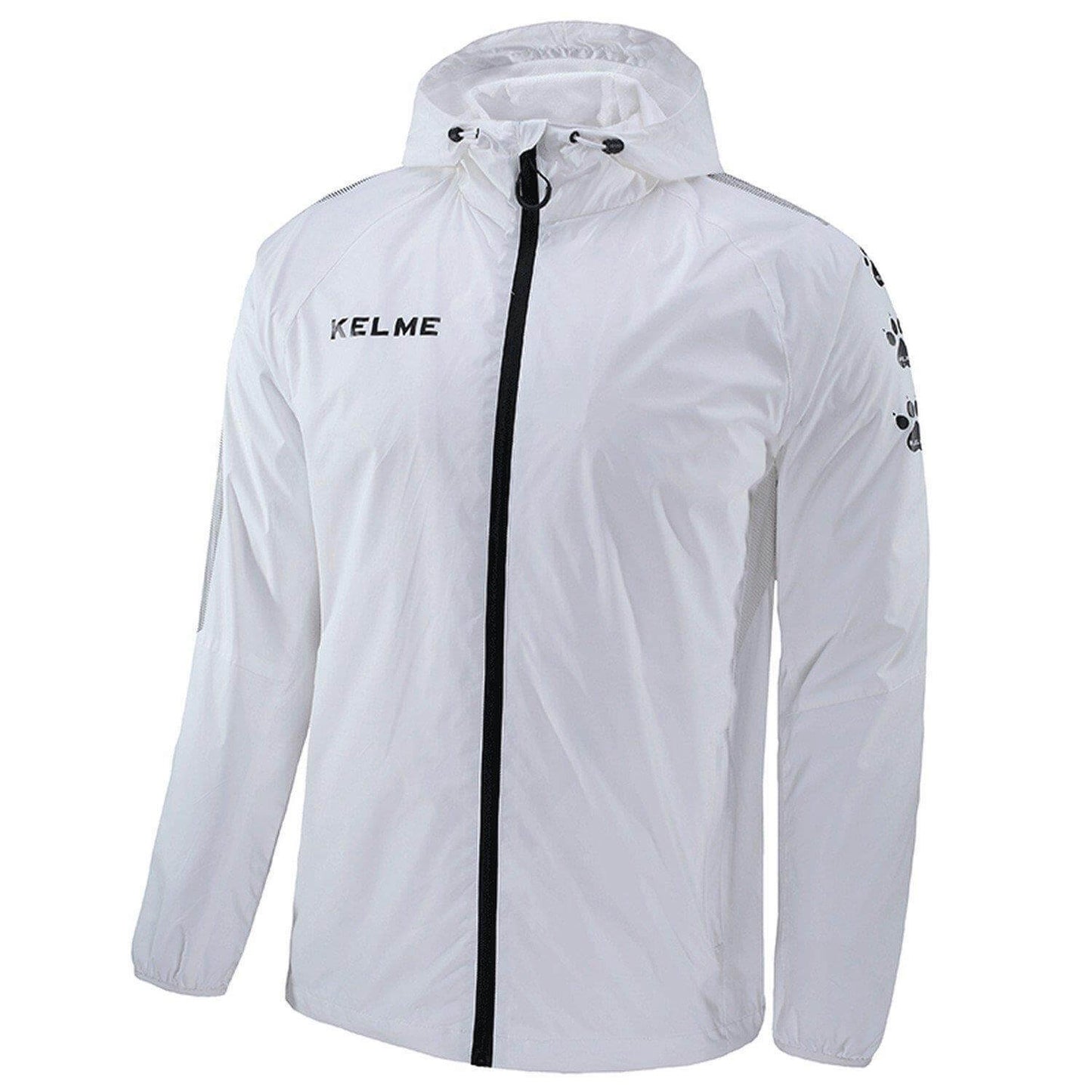 KELME Full Zipper Waterproof Training Rain Jacket - Kids and Adults - 3881211/3883211