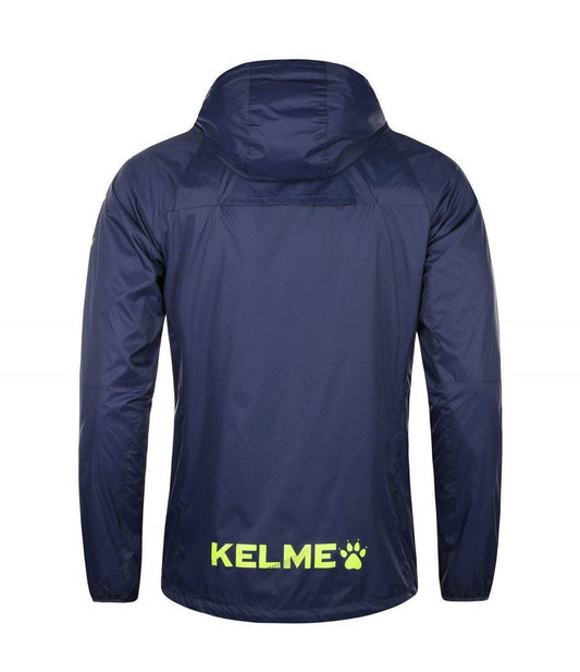 KELME Full Zipper Waterproof Training Rain Jacket - Kids and Adults - 3881211/3883211