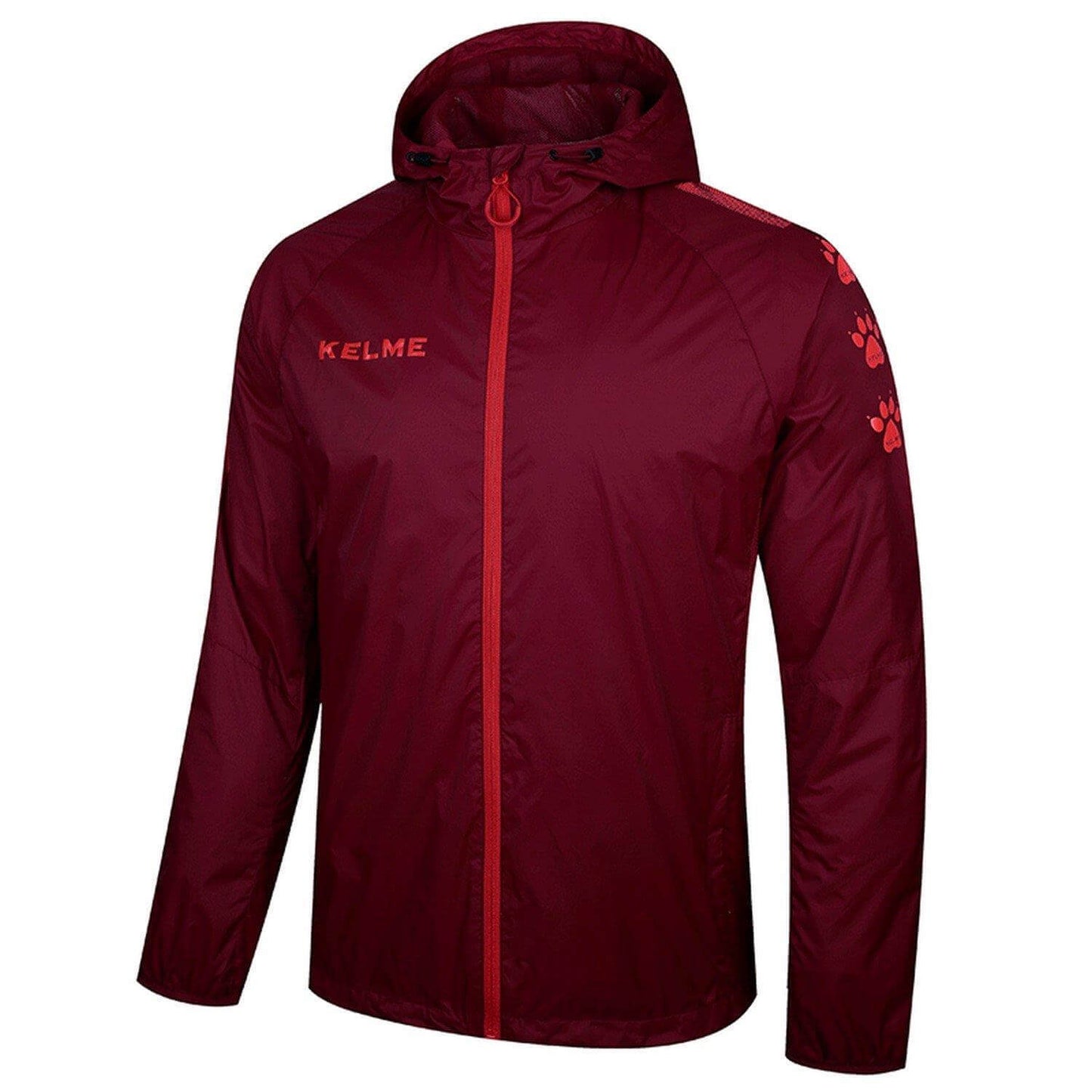 KELME Full Zipper Waterproof Training Rain Jacket - Kids and Adults - 3881211/3883211