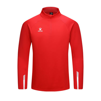 KELME Long Sleeve Training Half-Zipper Sweatshirt - Kids and Adults - 7461TT1052/7461TT3052