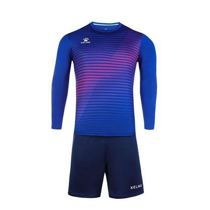 Kelme Soccer Uniform Jersey Long Sleeve and Shorts - Kids Adults - 8161ZB1001/8161ZB3001