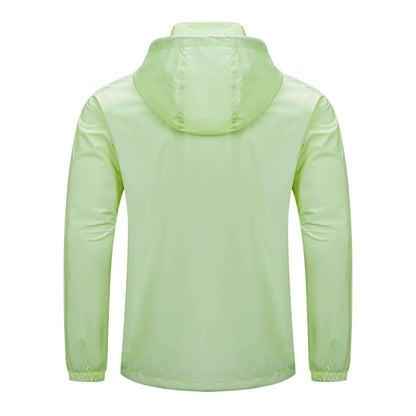 KELME Full Zipper Waterproof Training Rain Jacket  - Kids and Adults - 8361WT1062/8361WT3062