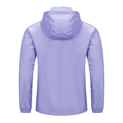 KELME Full Zipper Waterproof Training Rain Jacket  - Kids and Adults - 8361WT1062/8361WT3062