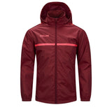 KELME Full Zipper Waterproof Training Rain Jacket  - Kids and Adults - 8361WT1062/8361WT3062