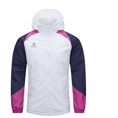 Kelme Training Waterproof Rain Jacket Full Zipper – Adults - 8361WT1063