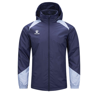 Kelme Training Waterproof Rain Jacket Full Zipper – Adults - 8361WT1063