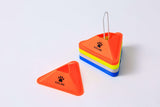 KELME Soccer Triangle Training Disc Marker - 40 Pieces - 4.2cm - 8401QC5003