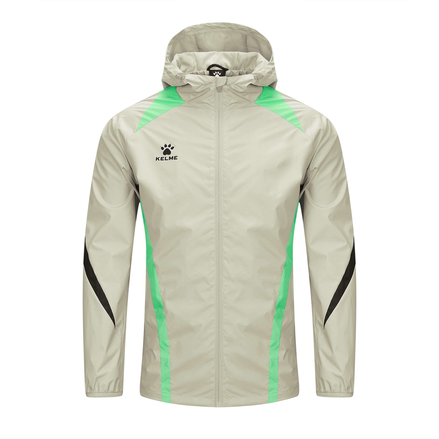 KELME Full Zipper Waterproof Training Rain Jacket  - Adults - 8461WT1130