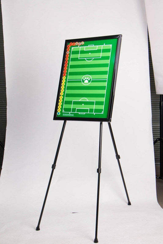 KELME Soccer Coaching  Board with Stand - Tactical Magnetic Board - K16XLQC024