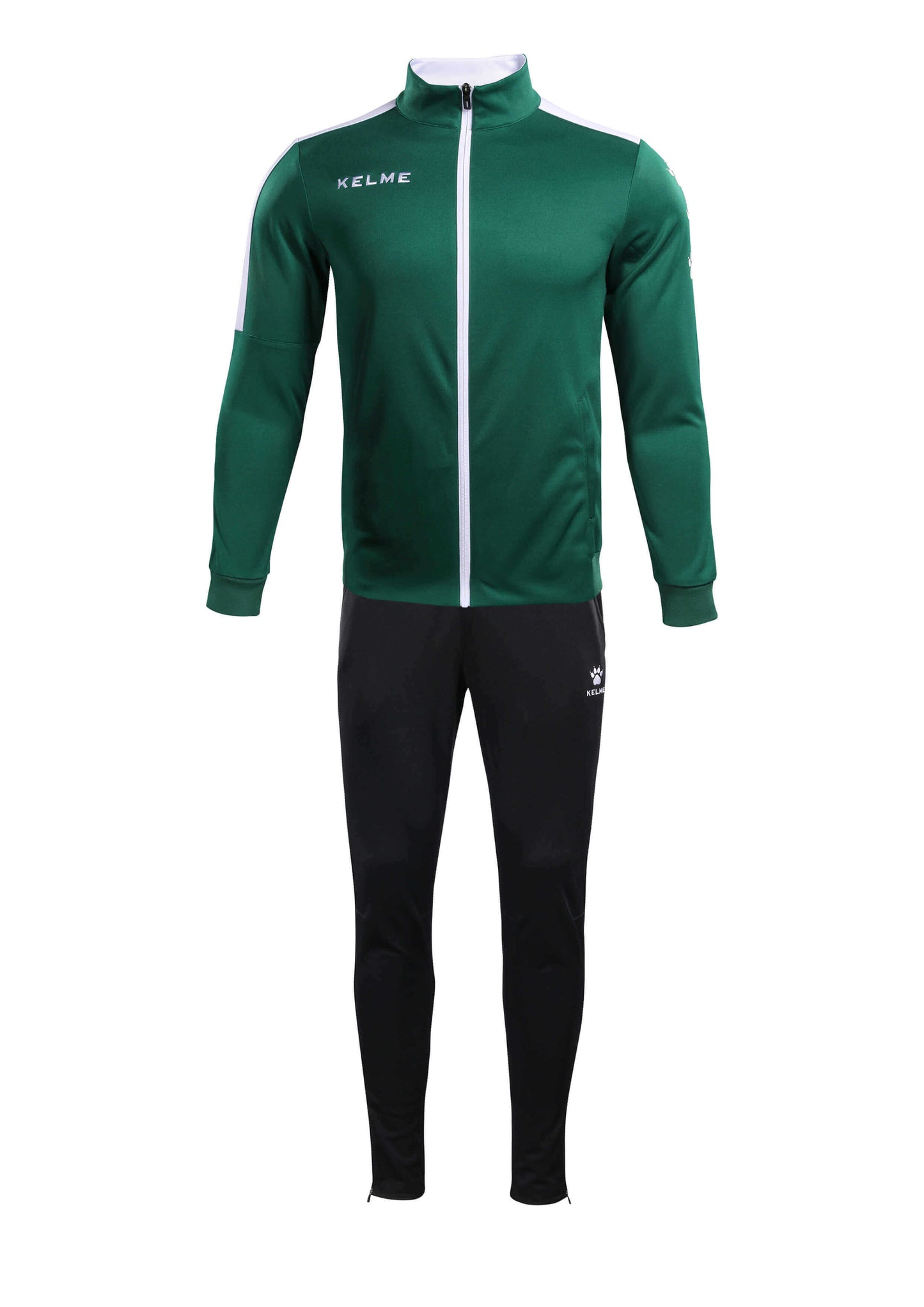 KELME Full Zipper Jacket and Pants Training Tracksuit - Kids and Adults - 3771200/3773200